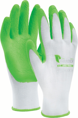 Rękawice Poliestrowe "Latex Foam G" 6" S-80700 Stalco Garden