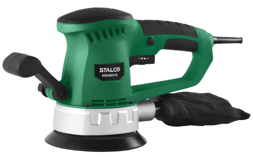 Szlifierka Mimośrodowa 150mm 450W Ess150Vs Stalco Premium S-97262 3 Lata Gwarancji
