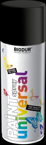 Farba Biodur Czarny Matowy Ral9005 400Ml