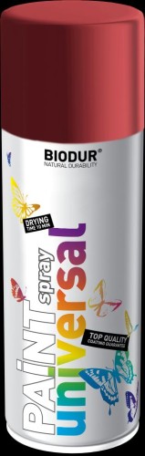 Farba Biodur Czerwony Tlenkowy Ral3011 400Ml