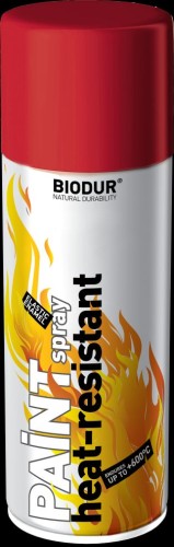 Żaroodporna Biodur Czerwony 400Ml