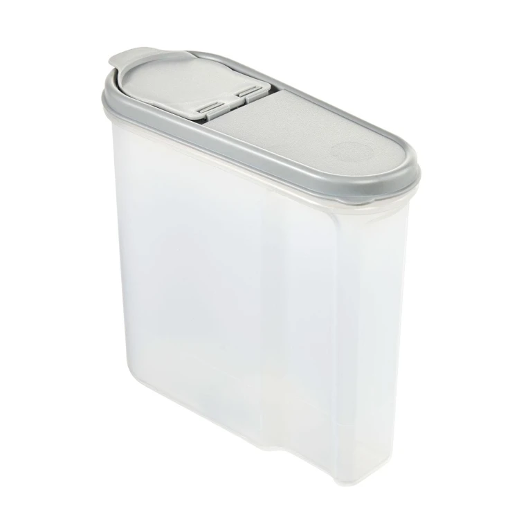 s5.840081275 POJEMNIK NA PŁATKI ŚNIADANIOWE 1,25 L JEAN SZARY KEEEPER