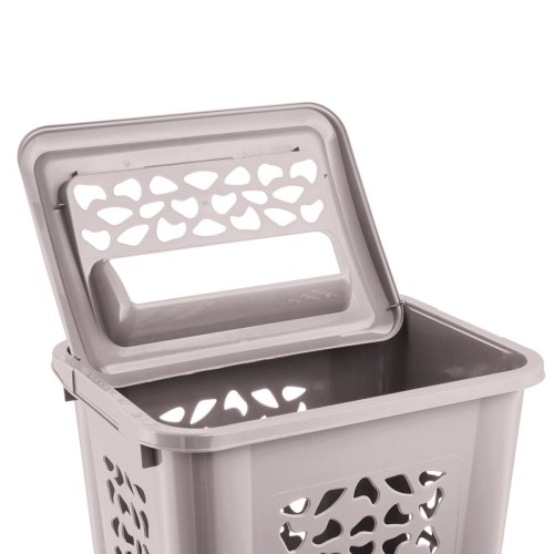 84036503 KOSZ DO BIELIZNY PER 60 L MIEJSKI SZARY KEEEPER