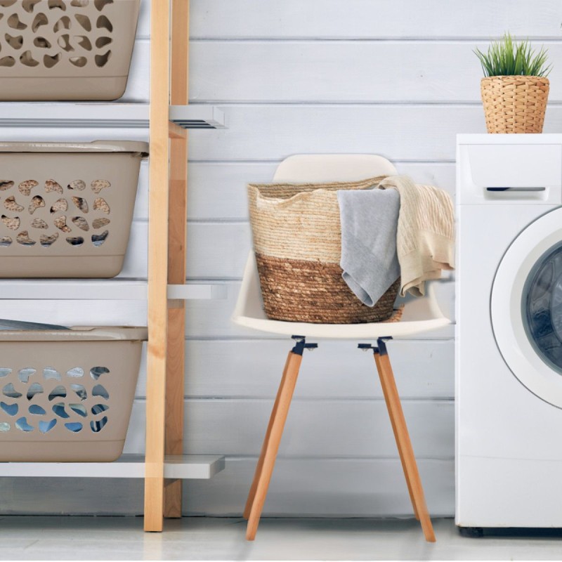 84036312 KOSZ NA PRANIE JOST 32 L MIEJSKI SZARY KEEEPER