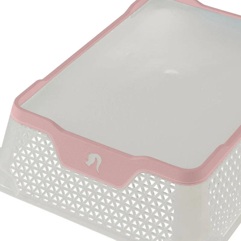 75798779 KOSZYK Z FUNKCJĄ ANTYPOŚLIZGOWĄ A5 RÓŻOWY KEEEPER