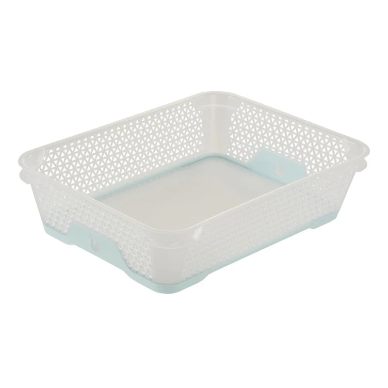 84028515 KOSZYK Z FUNKCJĄ ANTYPOŚLIZGOWĄ A5 SELEDYNOWY KEEEPER