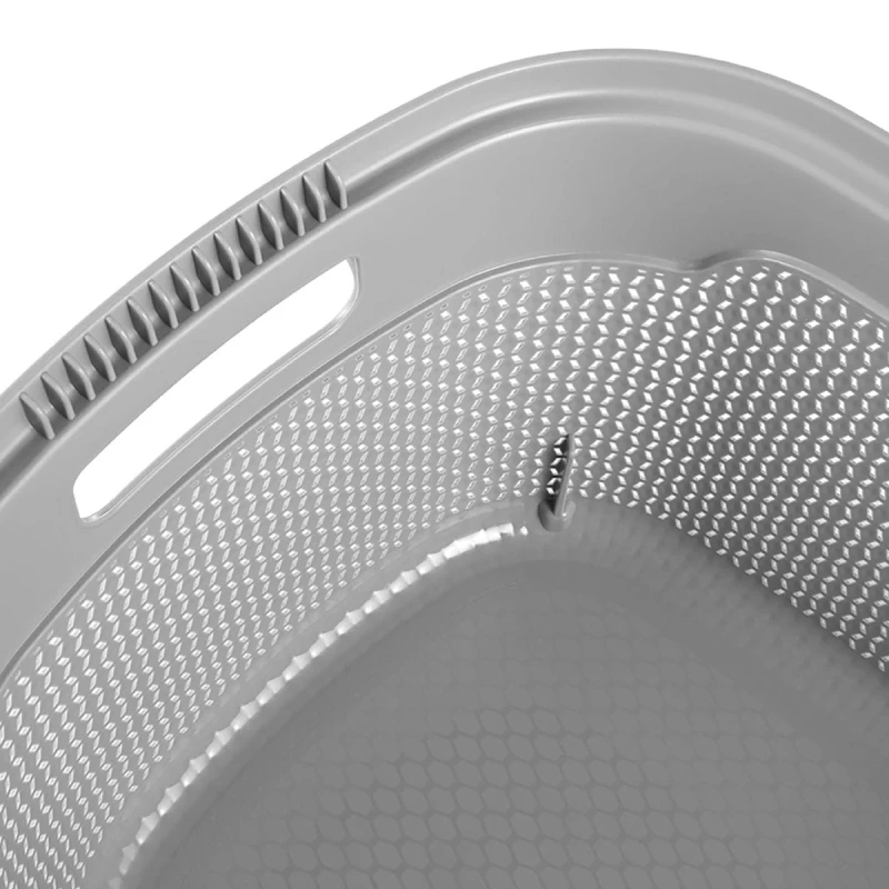 840085853 KOSZ NA PRANIE MARTEN 30 L SZARY KEEEPER