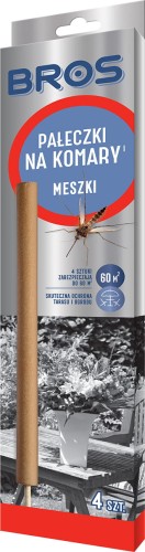 BRK117 BROS PAŁECZKI NA KOMARY 4 SZTUKI