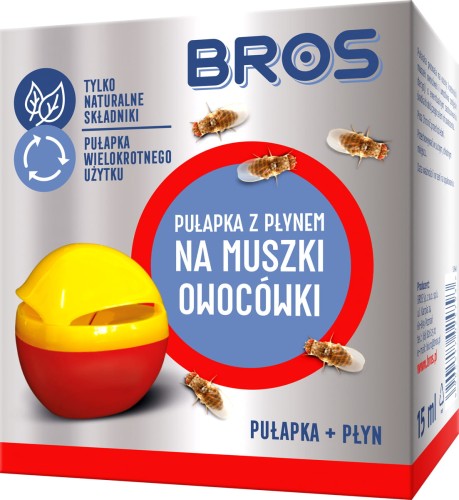 BRK4793 BROS PUŁAPKA NA MUSZKI OWOCÓWKI