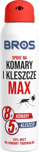 BR922 BROS SPRAY NA KOMARY I KLESZCZE MAX 90ML