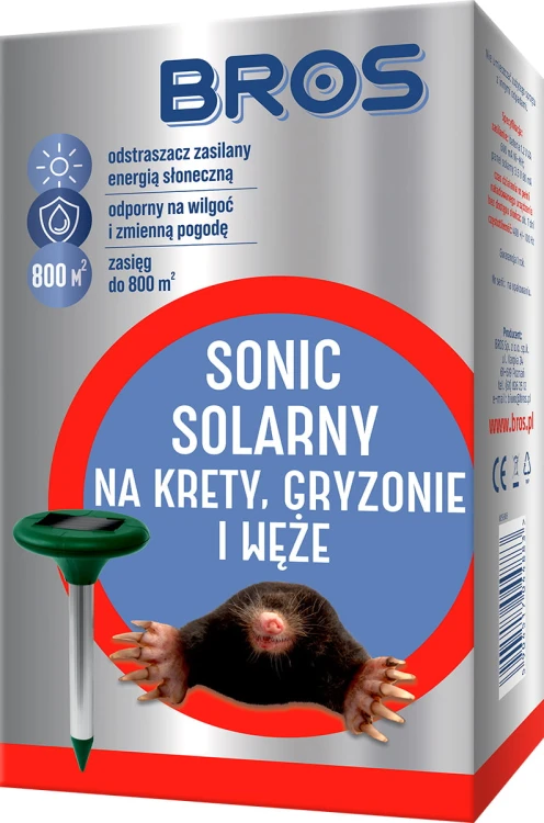 13-0160BROS BROS ODSTRASZACZ SOLARNY KRETA