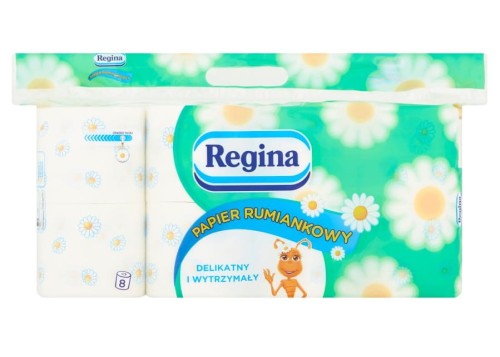 se.70434898 PAPIER TOALETOWY REGINA RUMIANKOWY 3-WARSTWOWY 8 ROLEK
