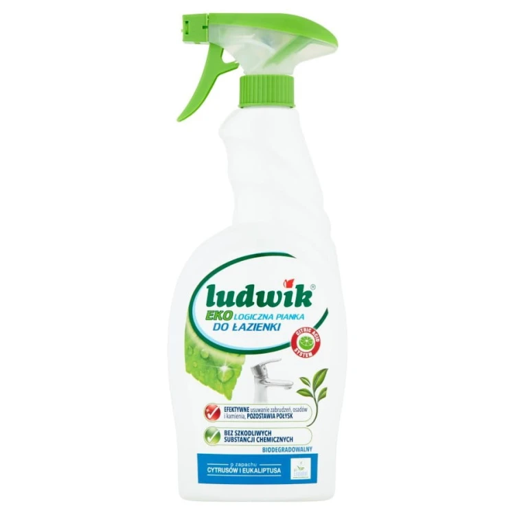 14-9831 PIANKA DO CZYSZCZENIA ŁAZIENKI LUDWIK EKO 750ML