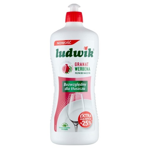 14-9816 PŁYN DO MYCIA NACZYŃ LUDWIK GRANAT-WERBENA 900ML