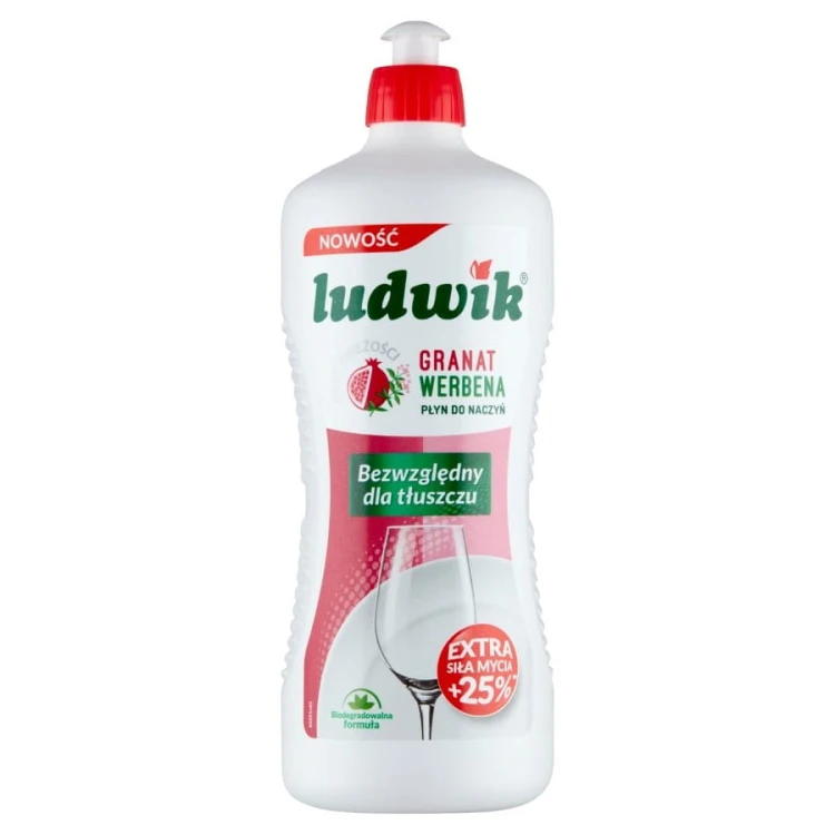 14-9816 PŁYN DO MYCIA NACZYŃ LUDWIK GRANAT-WERBENA 900ML