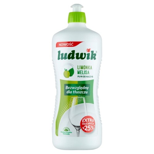 14-9817 PŁYN DO MYCIA NACZYŃ LUDWIK LIMONKA-MELISA 900ML