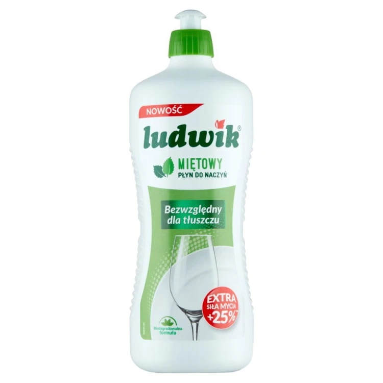 14-9818 PŁYN DO MYCIA NACZYŃ LUDWIK MIĘTOWY 900ML