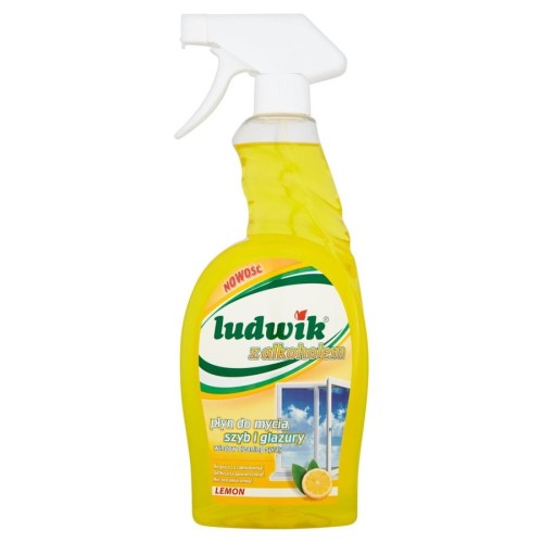 14-9850 PŁYN DO SZYB I GLAZURY Z ALKOHOLEM LUDWIK LEMON 750ML