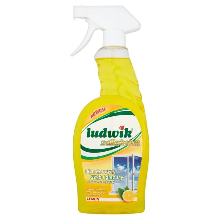 14-9850 PŁYN DO SZYB I GLAZURY Z ALKOHOLEM LUDWIK LEMON 750ML