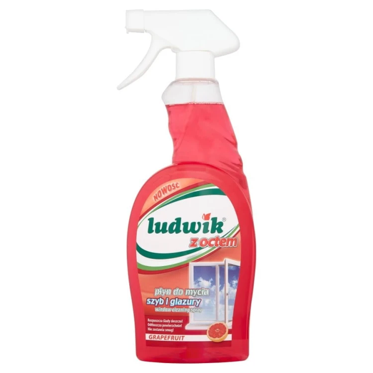 14-9851 PŁYN DO SZYB I GLAZURY Z OCTEM LUDWIK GRAPEFRUIT 750ML