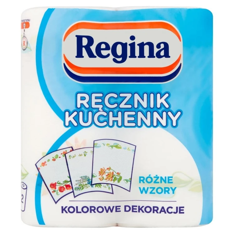 se.309chureg2wis RĘCZNIK KUCHENNY REGINA KOLOROWE DEKORACJE 2-PAK