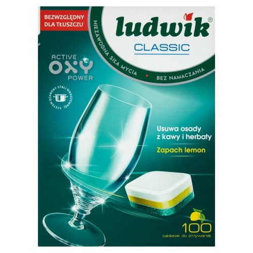 14-9778 TABLETKI DO ZMYWARKI LUDWIK CLASSIC 100 SZTUK
