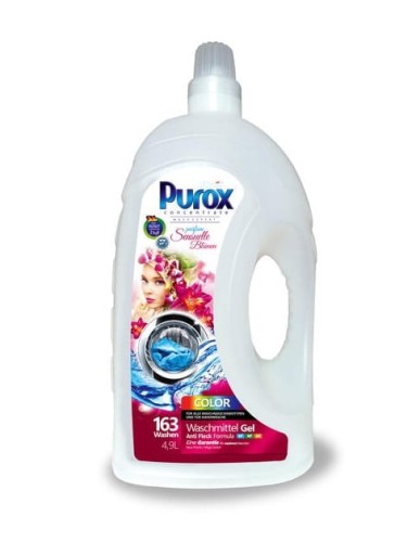 se.92832973 ŻEL DO PRANIA PUROX PERFUMOWANY COLOR SENSUELLE BLUMEN 4,9L