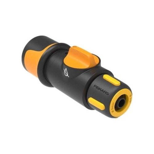 s1.5111027085 SZYBKOZŁĄCZE Z ZAWOREM REGULACYJNYM ON/OFF 9 MM (3/8”) FISKARS