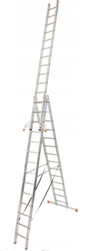 Drabina Aluminiowa 3X14 Krause Tribilo 10,2 M