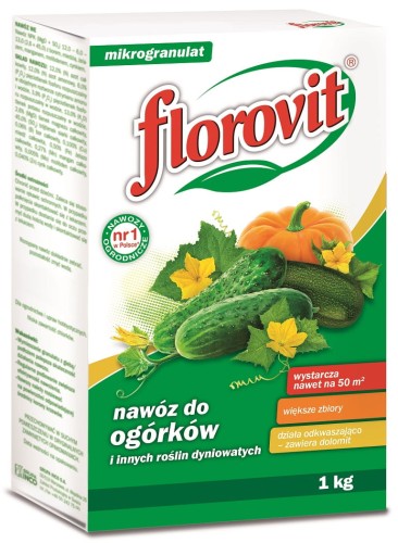 Nawóz Florovit Do Ogórków I Innych Roślin Dyniowatych 1 Kg