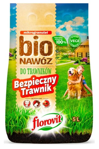 6737834 NAWÓZ FLOROVIT BIO DO TRAWNIKÓW 4 KG