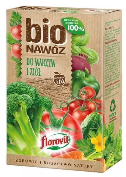 6737832 NAWÓZ FLOROVIT BIO DO WARZYW 700 G