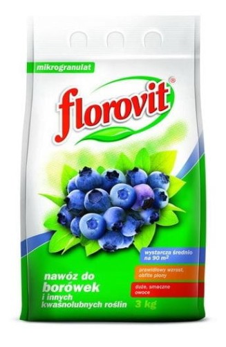 6737792 NAWÓZ FLOROVIT DO BORÓWEK 3 KG
