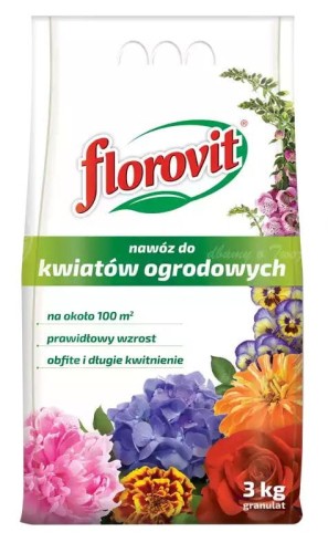Nawóz Florovit Do Kwiatów Ogrodowych 3 Kg