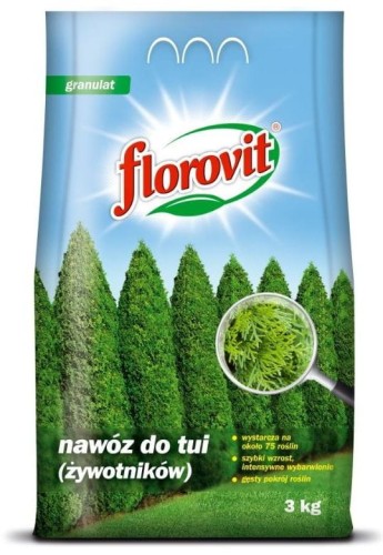 Nawóz Florovit Do Tui 3 Kg