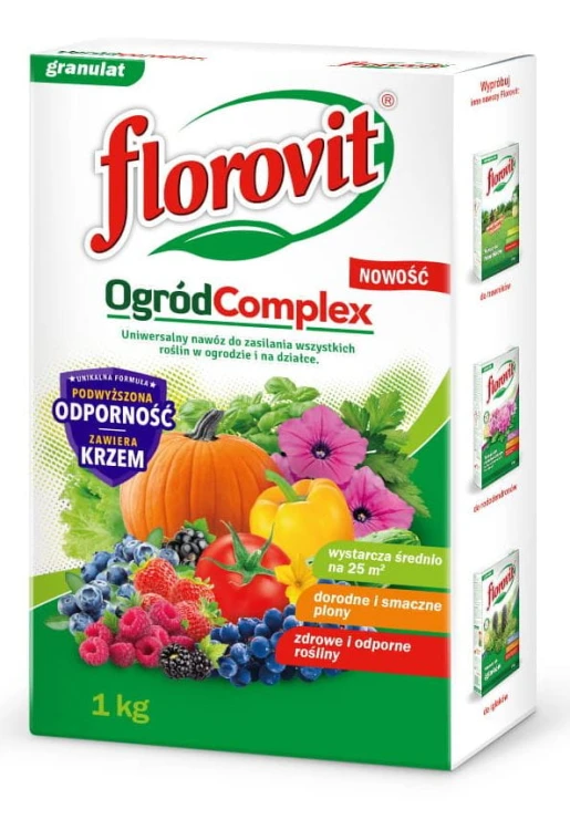 6737769 NAWÓZ FLOROVIT OGRÓD COMPLEX 1 KG