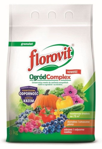 Nawóz Florovit Ogród Complex 3 Kg