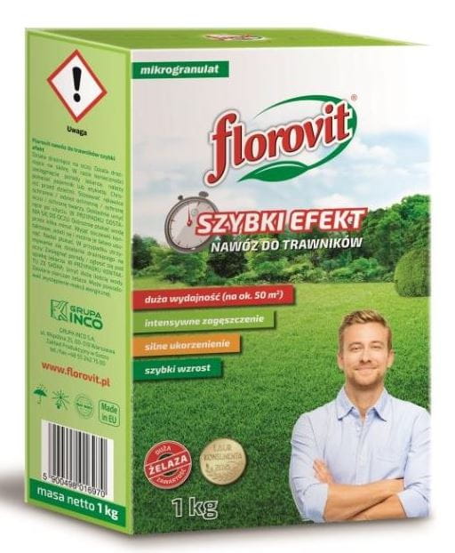 6737784 NAWÓZ FLOROVIT DO TRAWNIKÓW SZYBKI EFEKT 1 KG