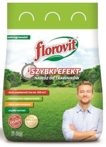 6737785 NAWÓZ FLOROVIT DO TRAWNIKÓW SZYBKI EFEKT 5 KG