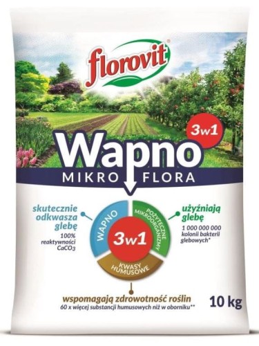 Wapno Florovit Mikroflora 3W1 10 Kg