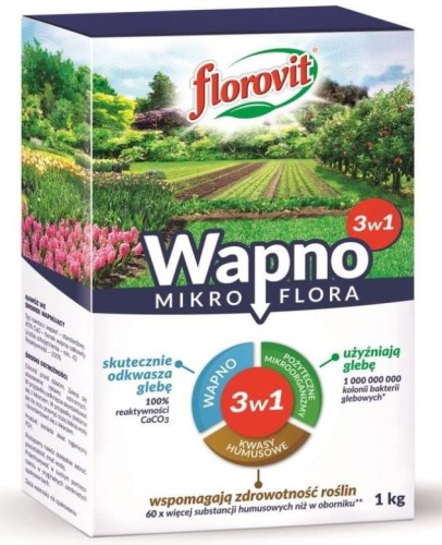 Wapno Florovit Mikroflora 3W1 1 Kg