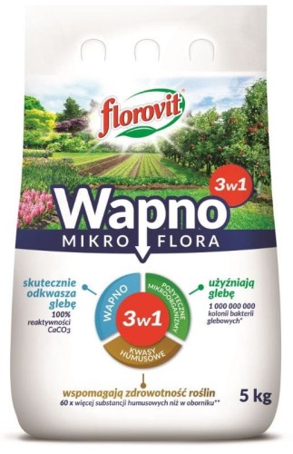 Wapno Florovit Mikroflora 3W1 5 Kg
