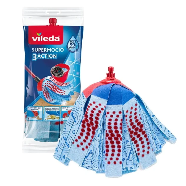 137477 WKŁAD DO MOPA VILEDA 3ACTION VELOUR XL