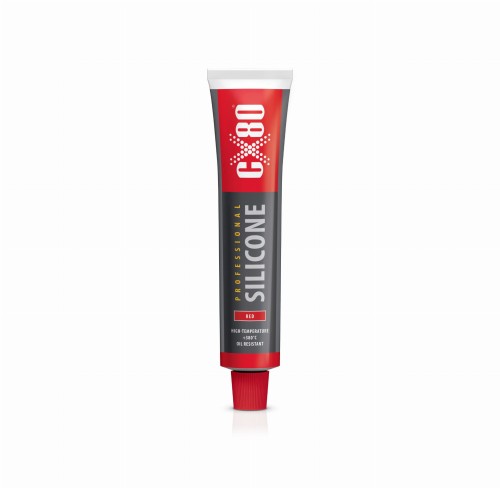 11-0607CZERW CX-80 SILIKON CZERWONY 80  ML