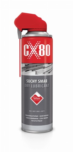 CX-80 Teflon suchy smar Duospray 500 ml