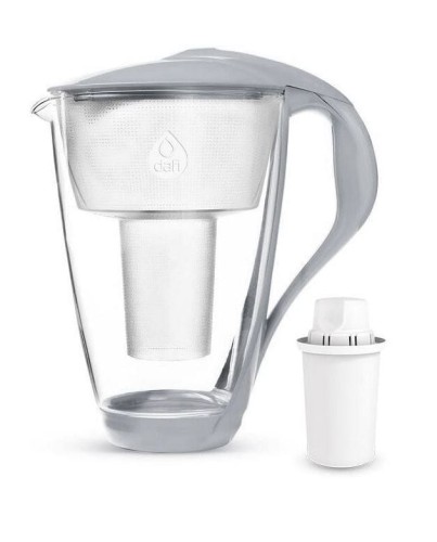 s5.542ledmultikolor DZBANEK FILTRUJĄCY SZKLANY DAFI CRYSTAL CLASSIC LED 2 L MULTIKOLOR + WKŁAD