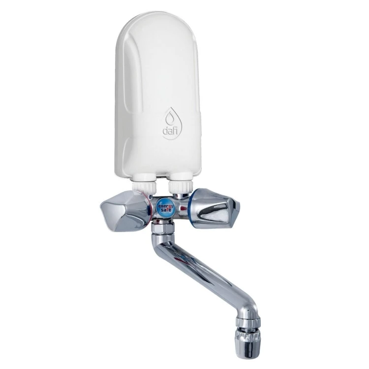 s5.542oog100055bcr OGRZEWACZ WODY PRZEPŁYWOWY NADUMYWALKOWY DAFI 5,5 KW Z BATERIĄ CHROM (230 V)