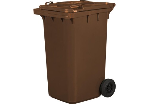 s1.68005542CL KOSZ NA ŚMIECI 240L BRĄZOWY OŁER