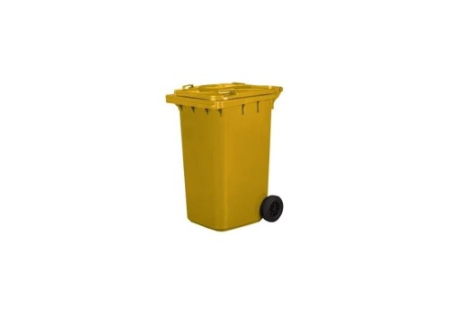 GT-240ŻÓŁTY KOSZ NA ŚMIECI 240L ŻÓŁTY OŁER
