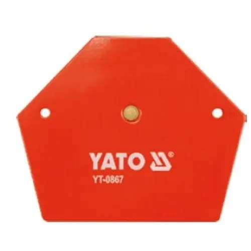 YT-0867 KĄTOWNIK SPAWALNICZY MAGNETYCZNY 111X136X24 MM YATO YT-0867